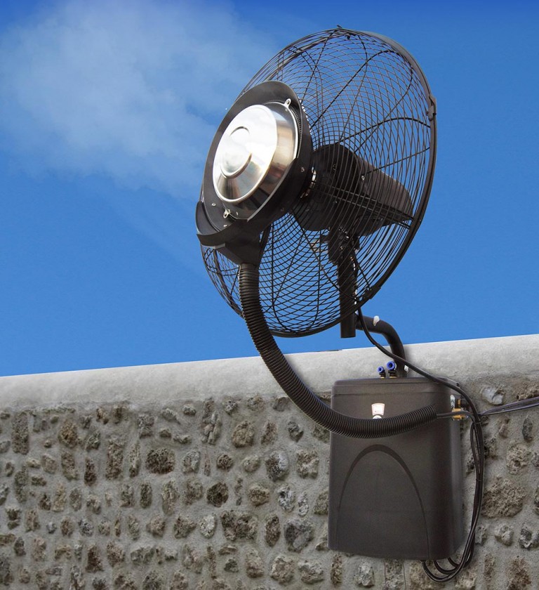 Le ventilateur brumisateur extérieur O Fresh